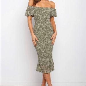 Petal and Pup RUBIK DRESS - GREEN Size 2